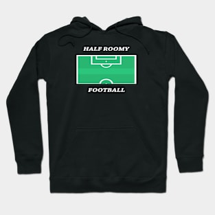 Half Roomy Football Hoodie